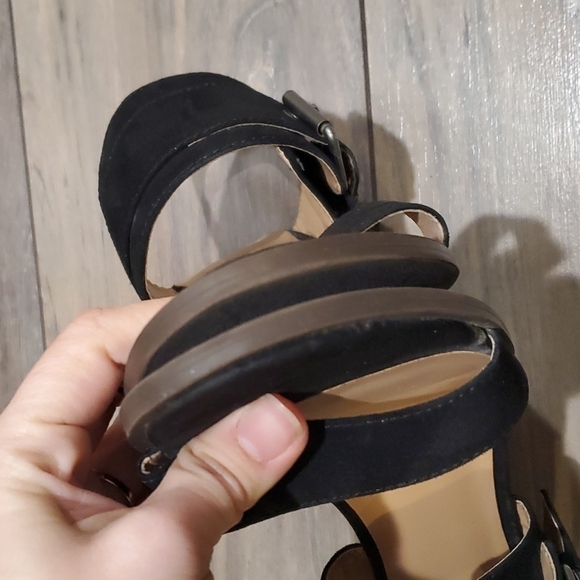 Universal Thread Women block heels sandals shoes  sz 8.5 - Picture 5 of 11